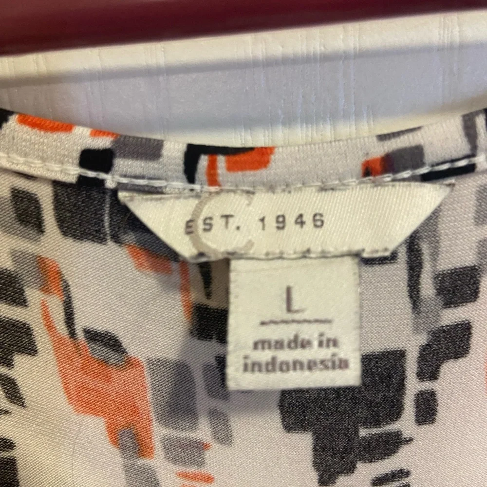 Patterned Women's Top - Multicolor - Picture 2 of 3